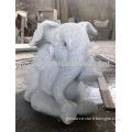 sell garden stone elephtant sculpture animal carving